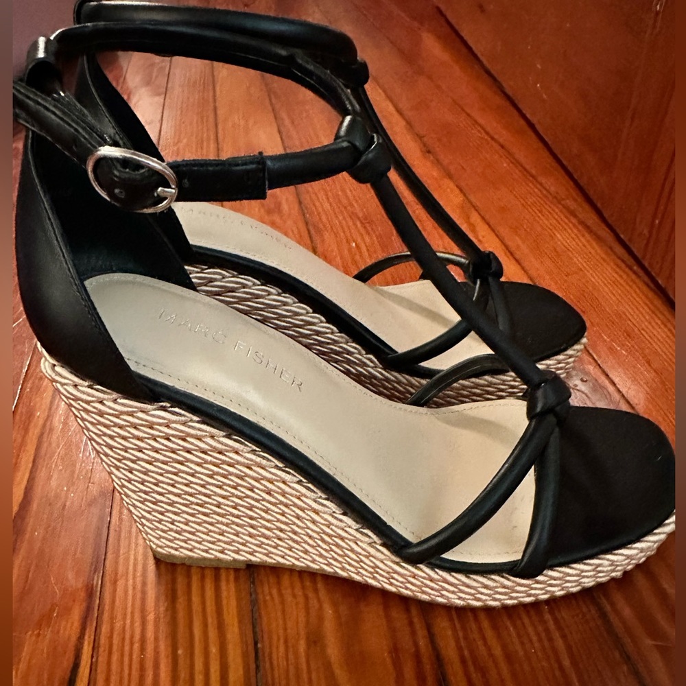 Marc Fisher Zinck Espadrille Wedge Sandal